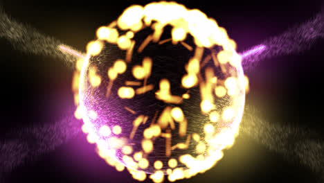Funkenpartikel-Explosions-Burst-Effekt-Zeigt-Abstrakte-Explosionseffekt-Animation-Auf-Schwarzem-Hintergrund